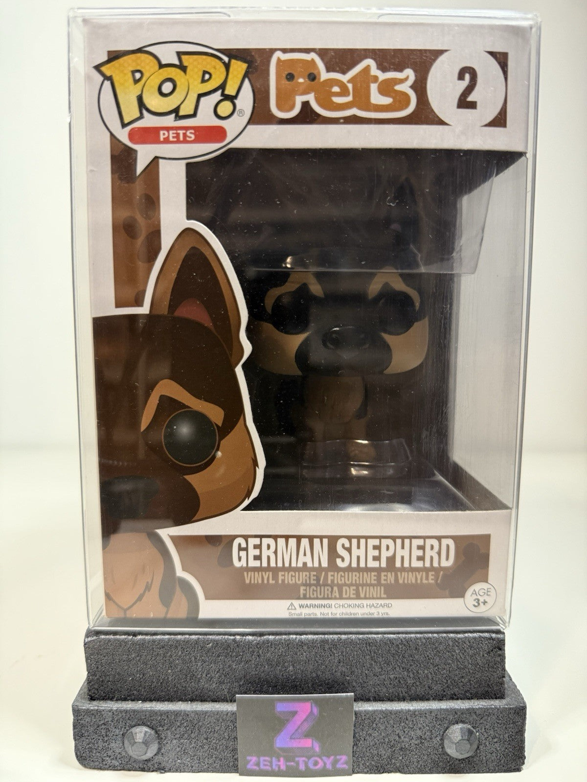 Funko Pop! Pets N°2 Berger Allemand - Neuf En Boîte, Rare