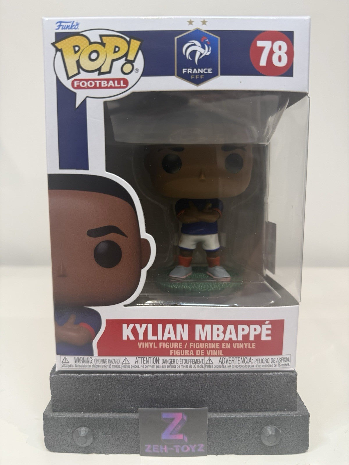 Funko Pop! Football France Real Madrid PSG Kylian Mbappe #78 World