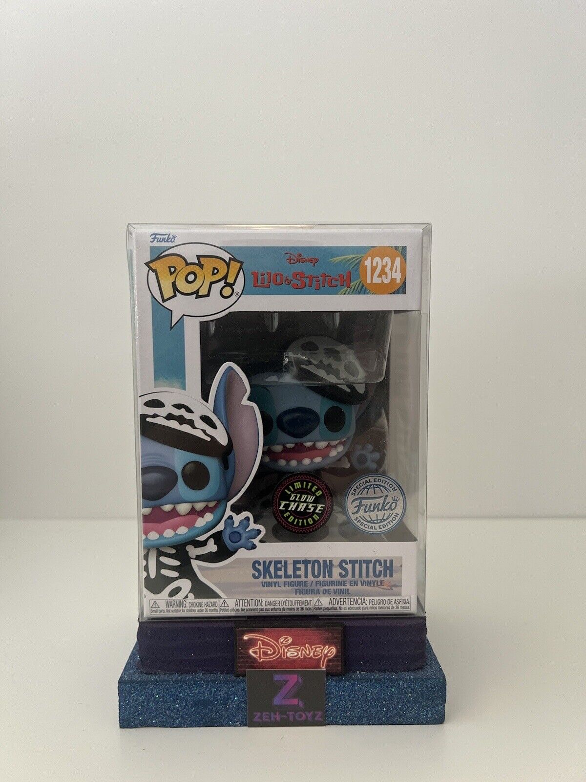 Skeleton Stitch #1234 - Disney Lilo & Stitch - Funko Pop! Vinyl