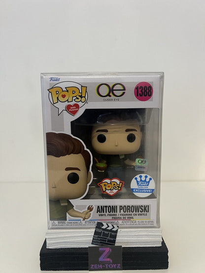 FUNKO POP! TV Queer Eye Antoni Porowski #1388 Pops With Purpose Exclusive