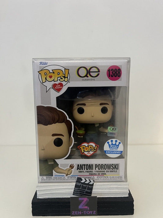 FUNKO POP! TV Queer Eye Antoni Porowski #1388 Pops With Purpose Exclusive