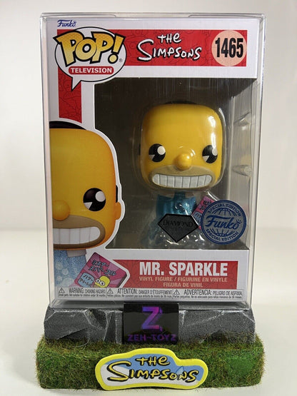 FUNKO POP! Television The Simpsons Homer Simpson Mr Sparkle #1465 Diamond