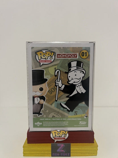 FUNKO POP! VINYL - BOARD GAMES - MR MONOPOLY #01 - WALMART EXC - ZT REF: 1435