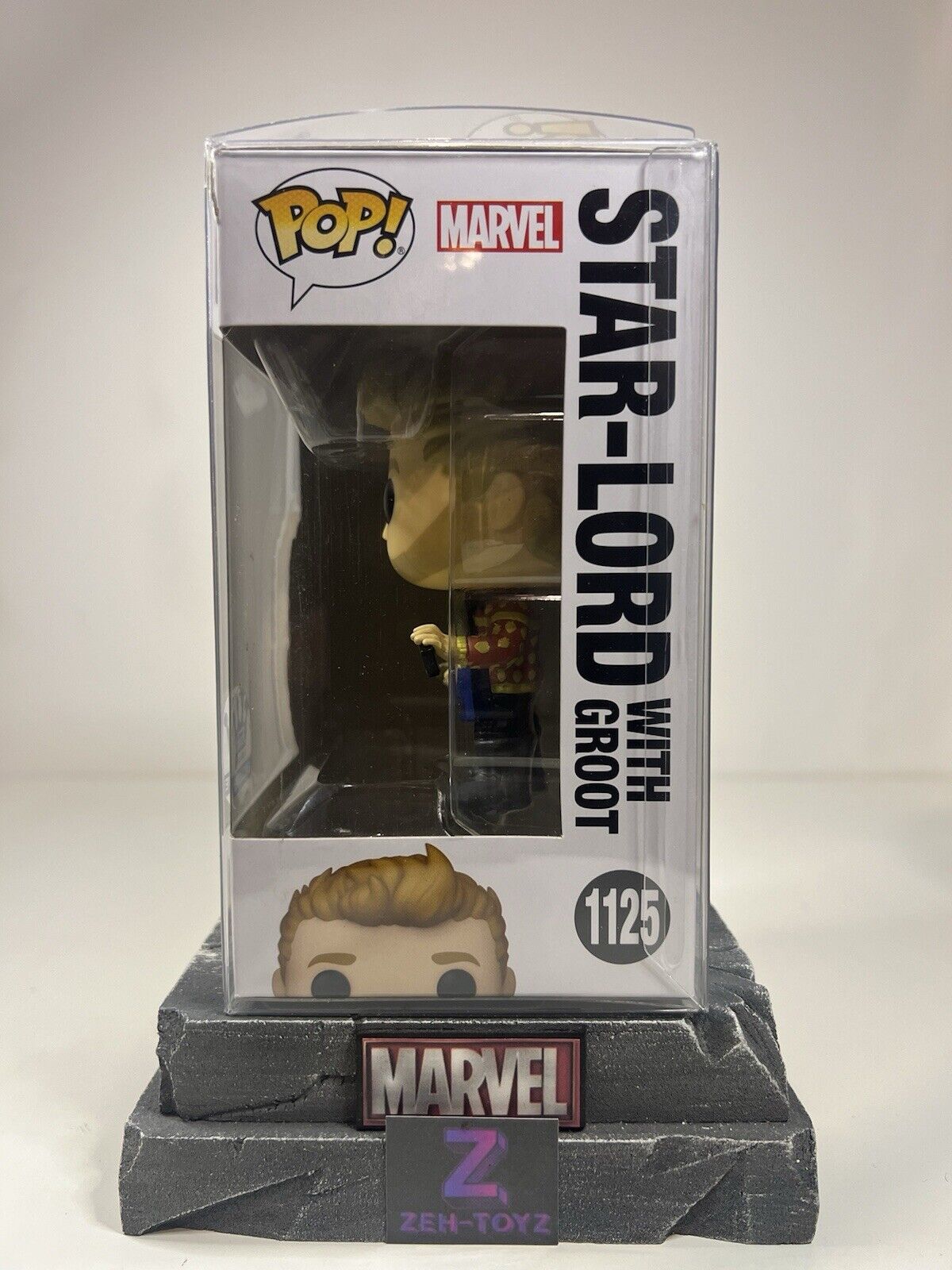 FUNKO POP! Marvel Studios Guardians Of The Galaxy Star Lord With Groot #1125