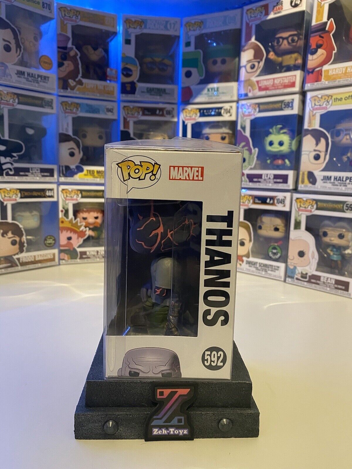 FUNKO POP! Movies Marvel Avengers End Game Thanos #592 Convention Exclusive