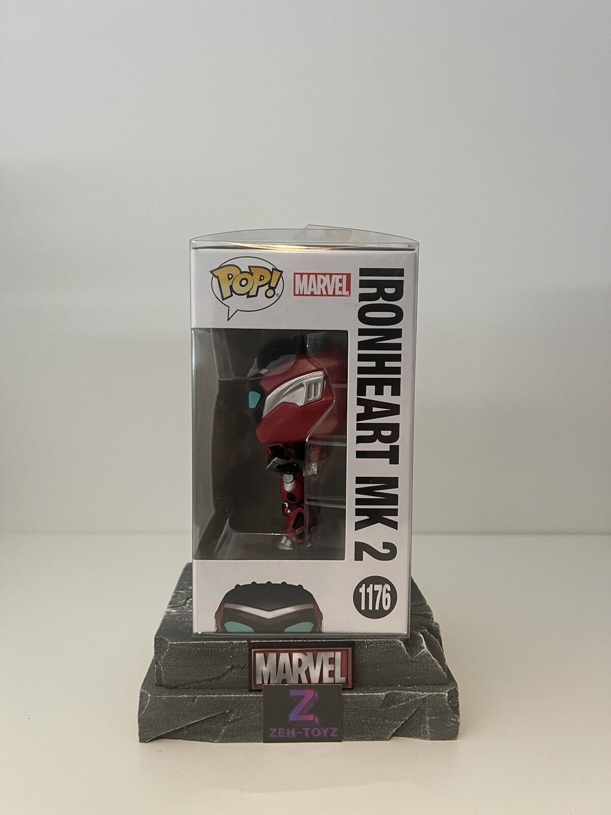 FUNKO POP! Marvel Studios Movies Black Panther Ironheart Mk 2 #1176