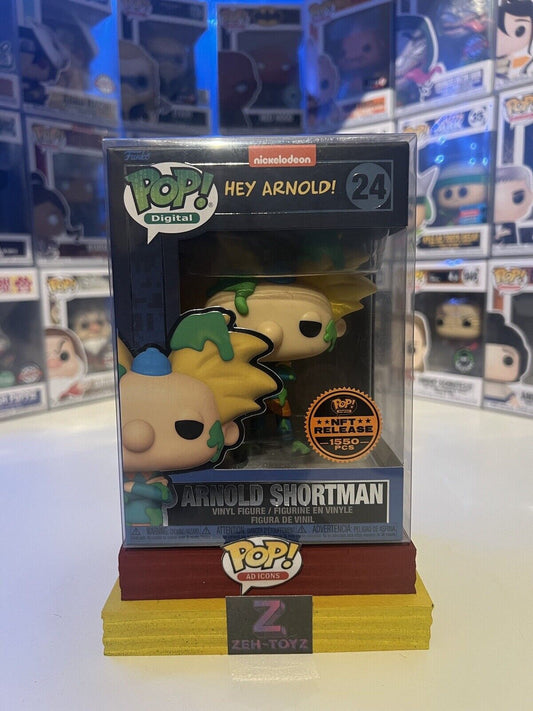 FUNKO POP! Animation Television TV Nickelodeon Hey Arnold Arnold Shortman #24