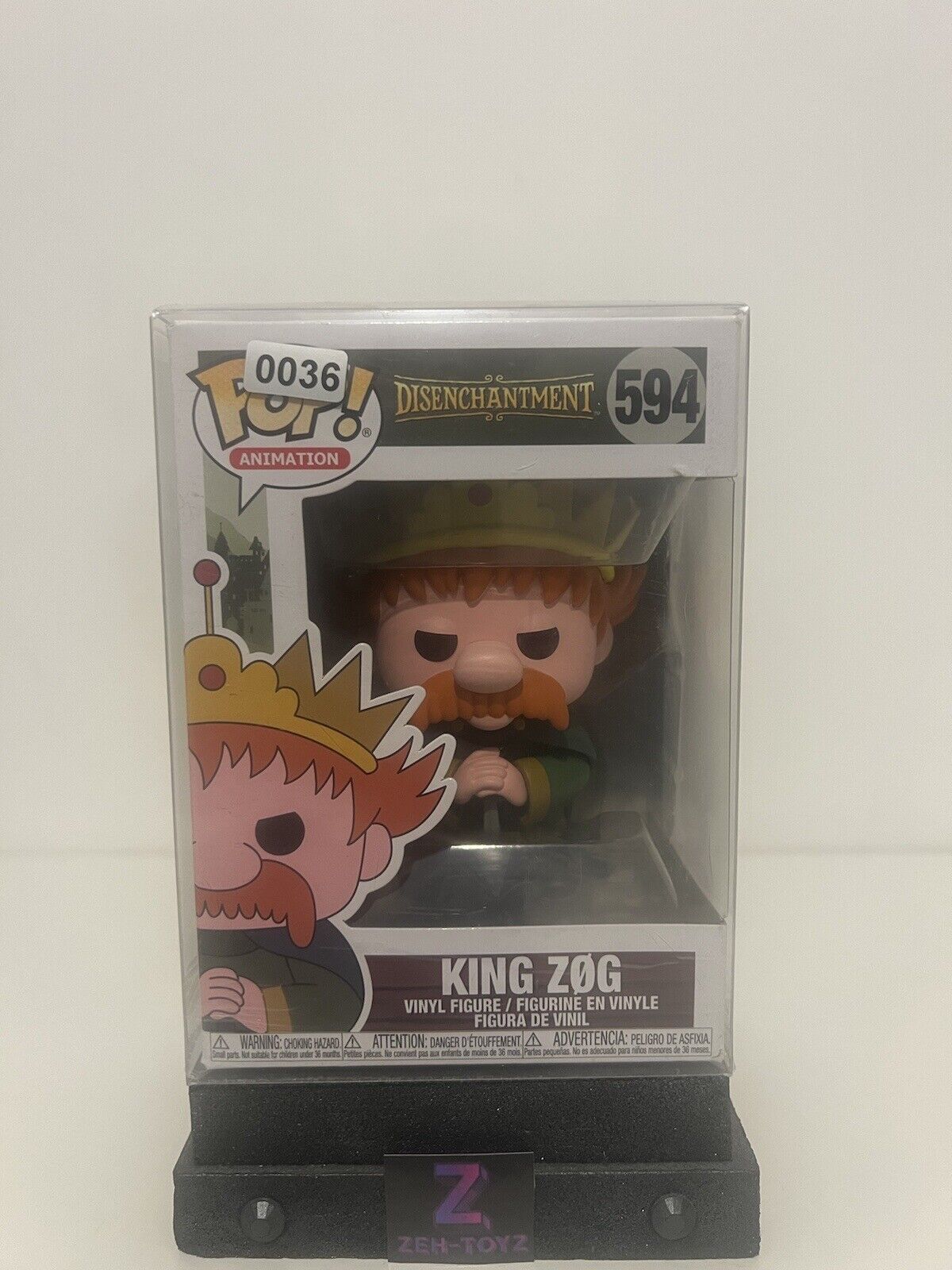 FUNKO POP! VINYL - DISENCHANTMENT - KING ZOGG #594 - ZT: 36