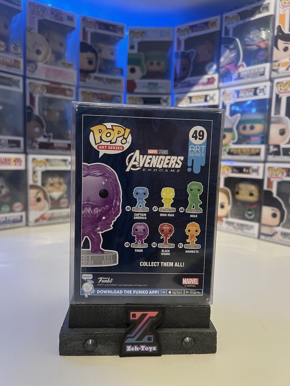 FUNKO POP! Marvel Studios Infinity War Thor #49 Art Series