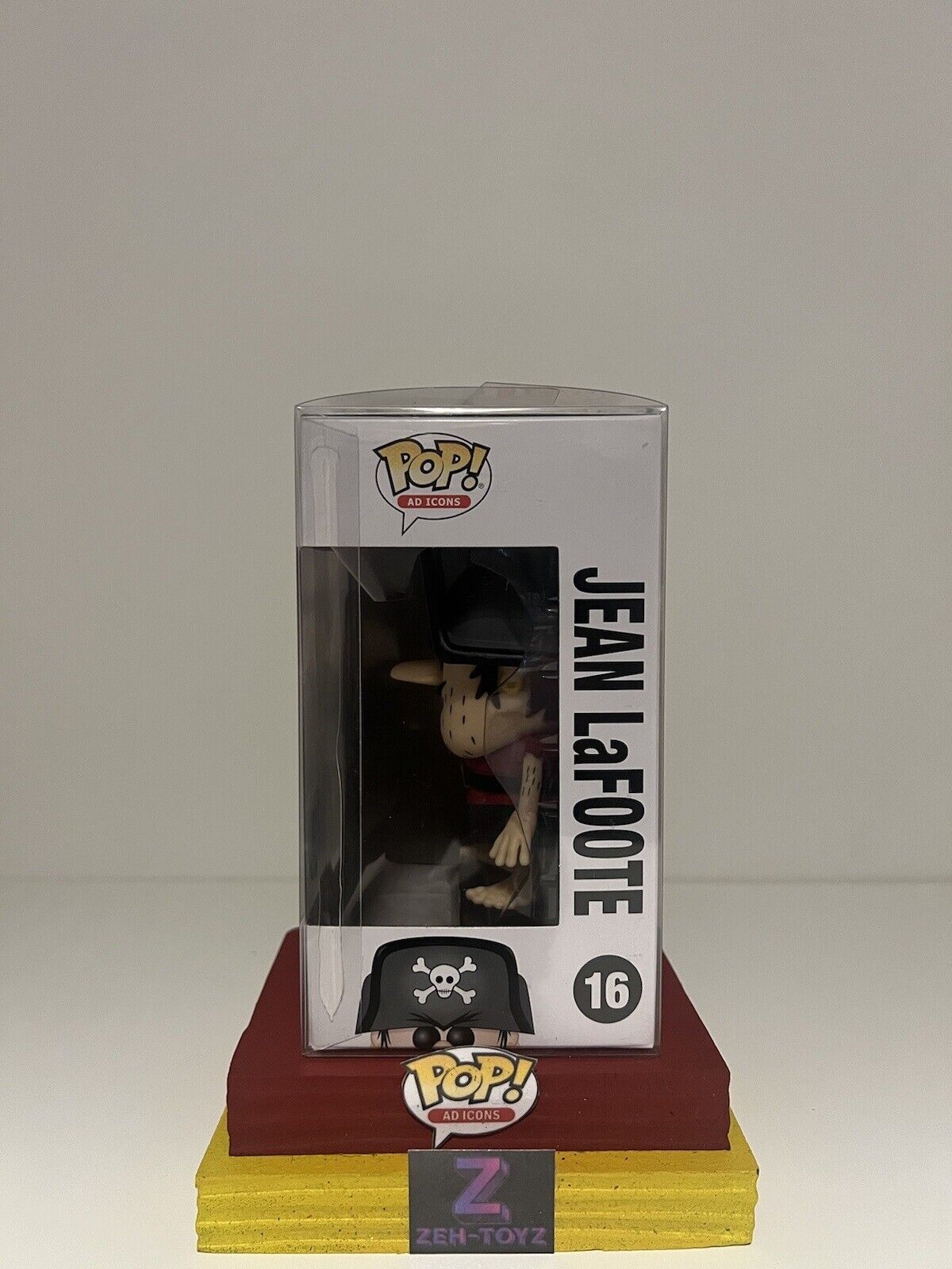 FUNKO POP! Ad Icons Cap'n Crunch Jean LaFoote #16 Funko Shop Exclusive