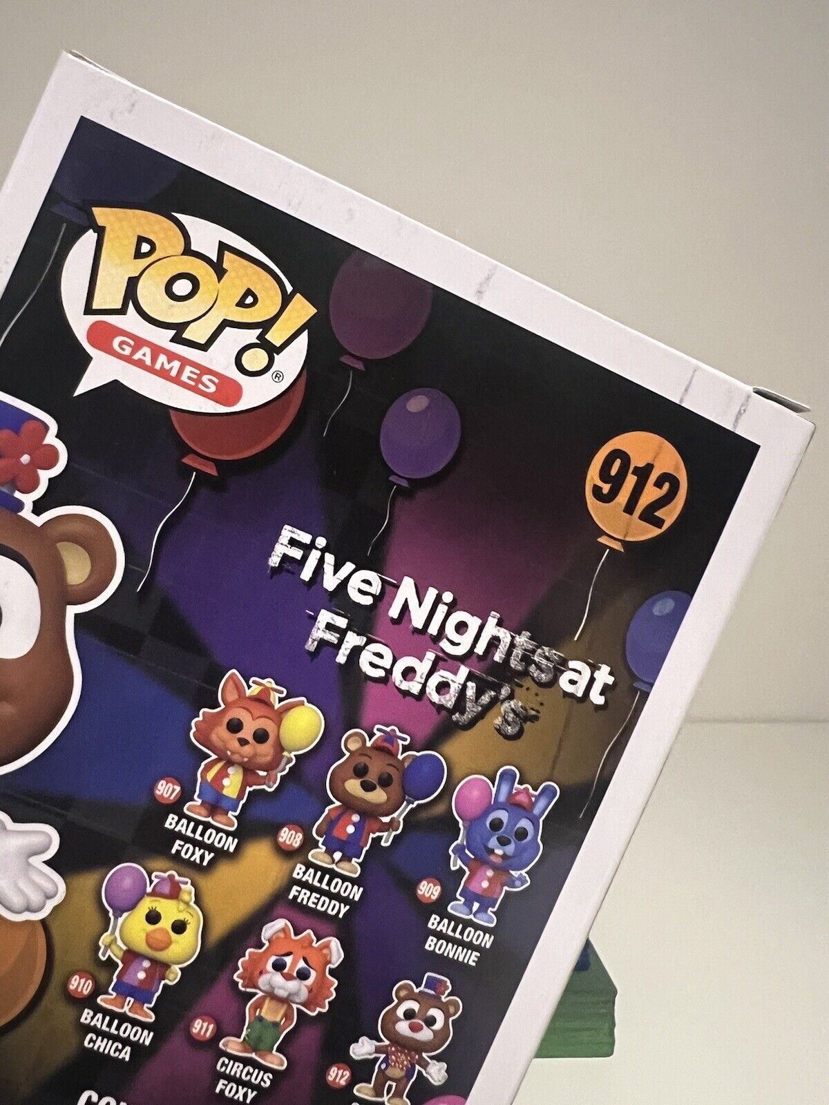 FUNKO POP! Games FNAF Five Nights At Freddy’s Circus Freddy #912