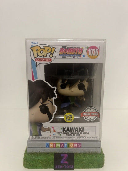 FUNKO POP! Anime Boruto Kawaki #1036 Glow In The Dark