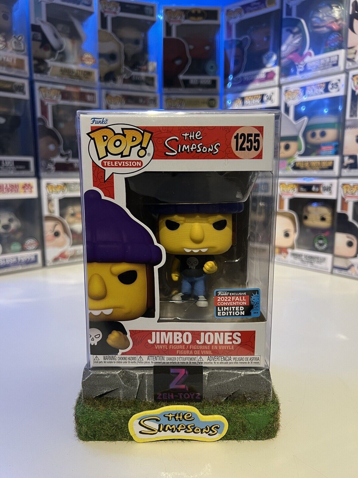 FUNKO POP! Animation Television TV the Simpsons Jimbo Jones #1255