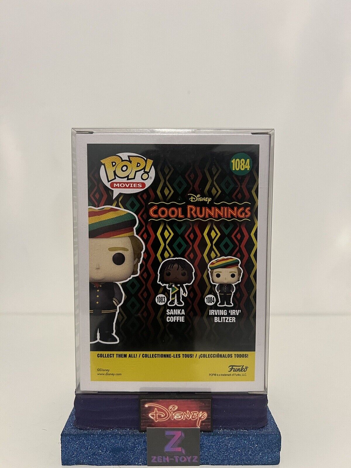 FUNKO POP! Disney Movies Cool Runnings Irving 'Irv' Blitzer #1084