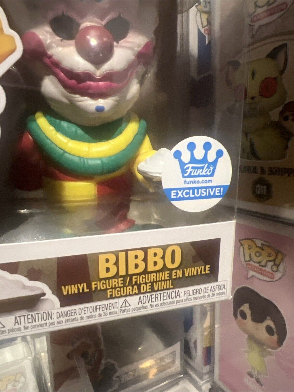 FUNKO POP! Horror Movies Killer Klowns Bibbo #1424 Funko Exclusive