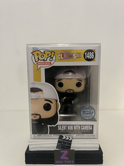 FUNKO POP! VINYL - CLERKS 3 - SILENT BOB WITH CAMERA #1486 - SPECIAL EDITION