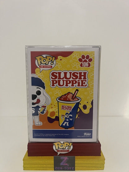 FUNKO POP! Ad Icons Slush Puppie #106 Flocked Special Edition