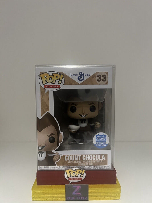 FUNKO POP Ad Icons General Mills Count Chocula #33 Funko Shop Exclusive