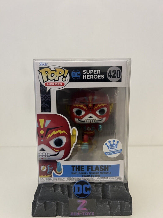 FUNKO POP! VINYL - DC SUPER HEROES - THE FLASH #420 - FUNKO EXCLUSIVE