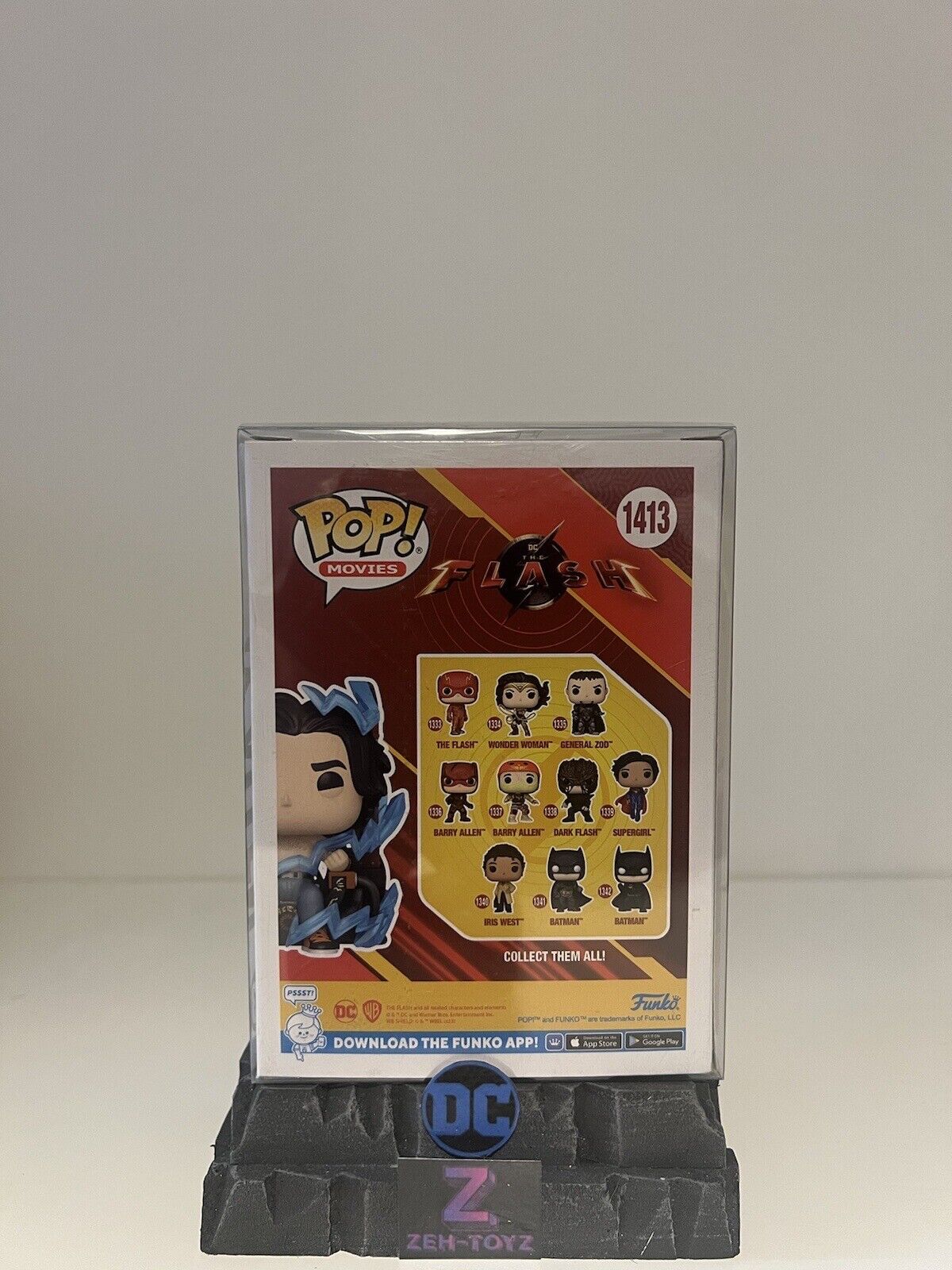 FUNKO POP! DC Universe the Flash Barry Allen #1413 2023 Convention Exclusive