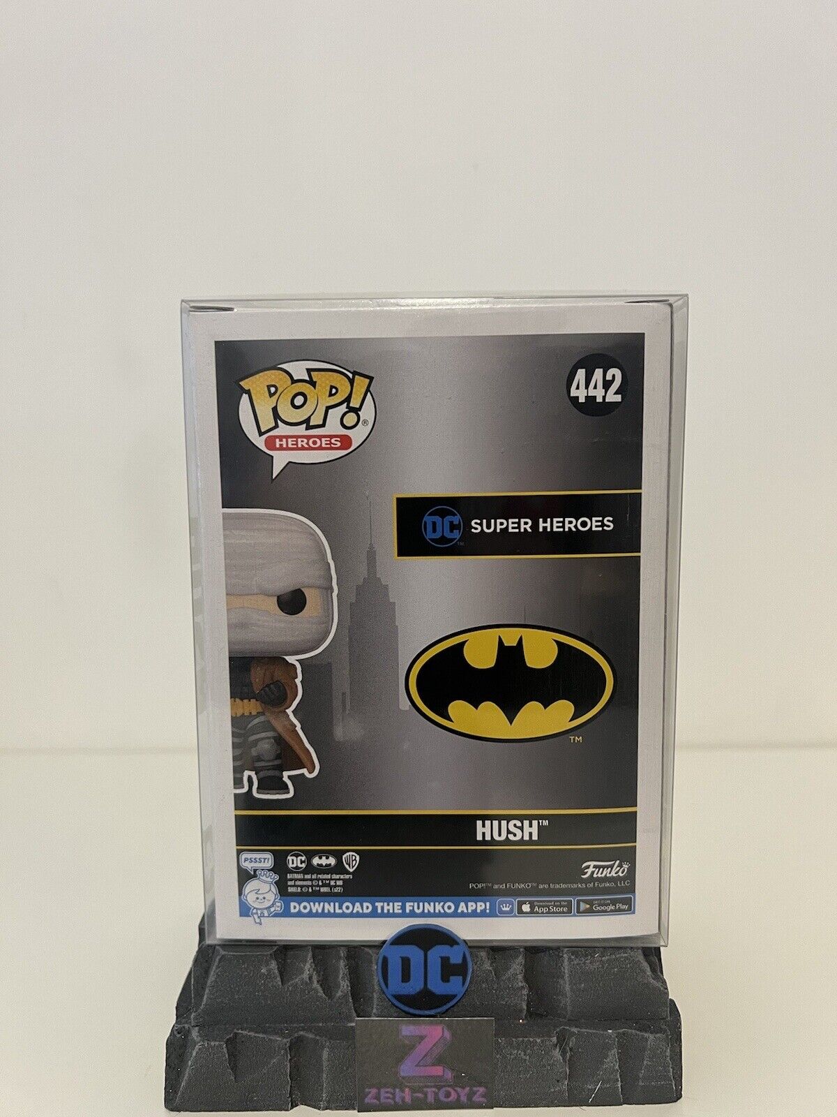 FUNKO POP! VINYL - DC - BATMAN - HUSH #442 - 2022 WINTER CONVENTION