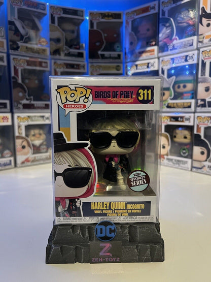 FUNKO POP! DC Movies Birds Of Prey Harley Quinn Incognito #311 Speciality Series