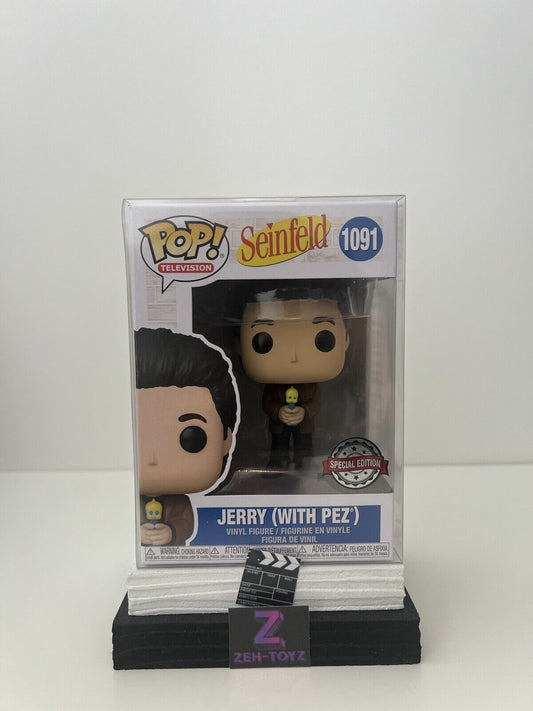 FUNKO POP! Television Seinfeld Jerry With Pez #1091 Special Edition