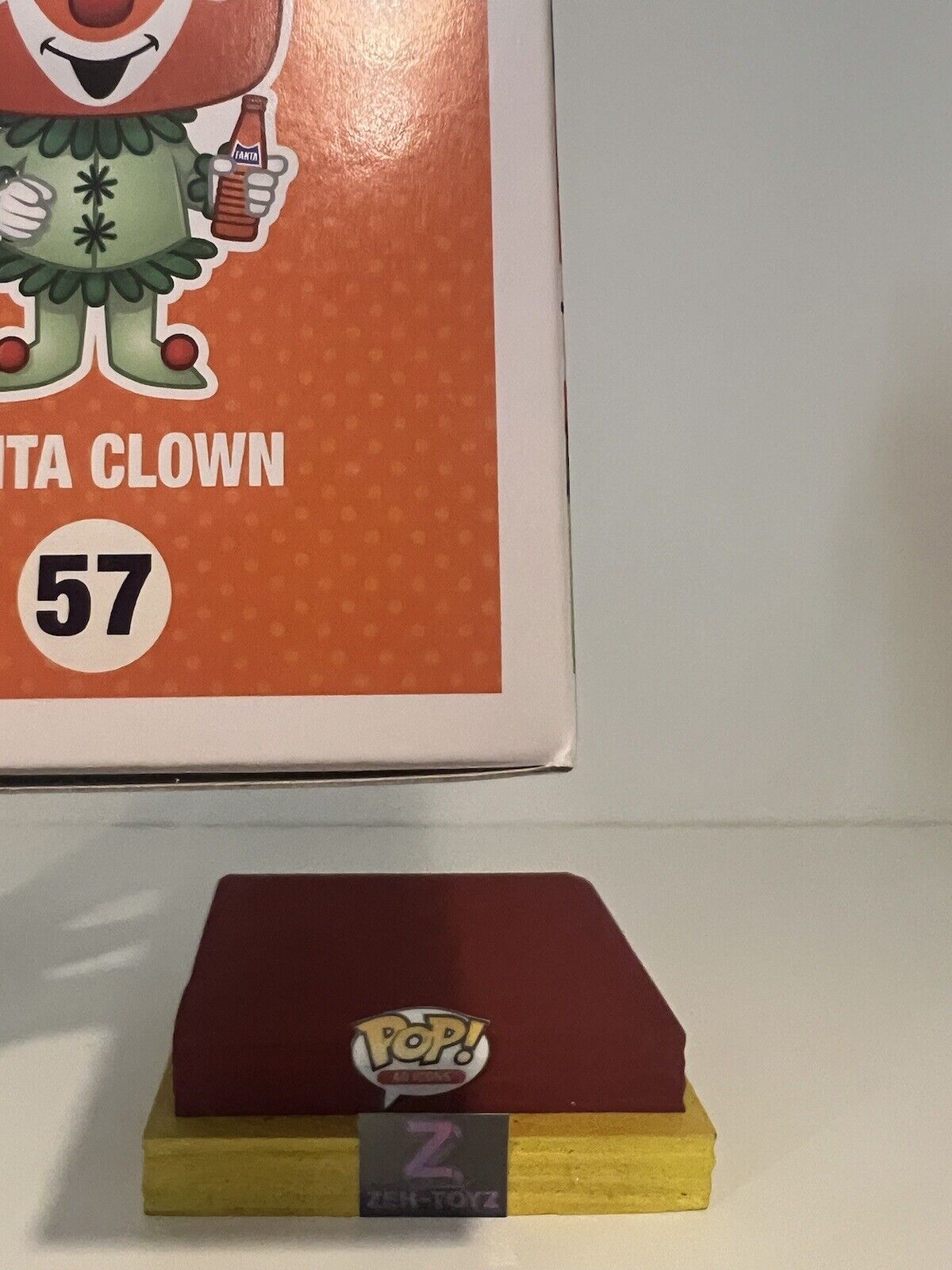 FUNKO POP! Ad Icons Drink Fanta - Fanta Clown #57 Funko Shop Exclusive