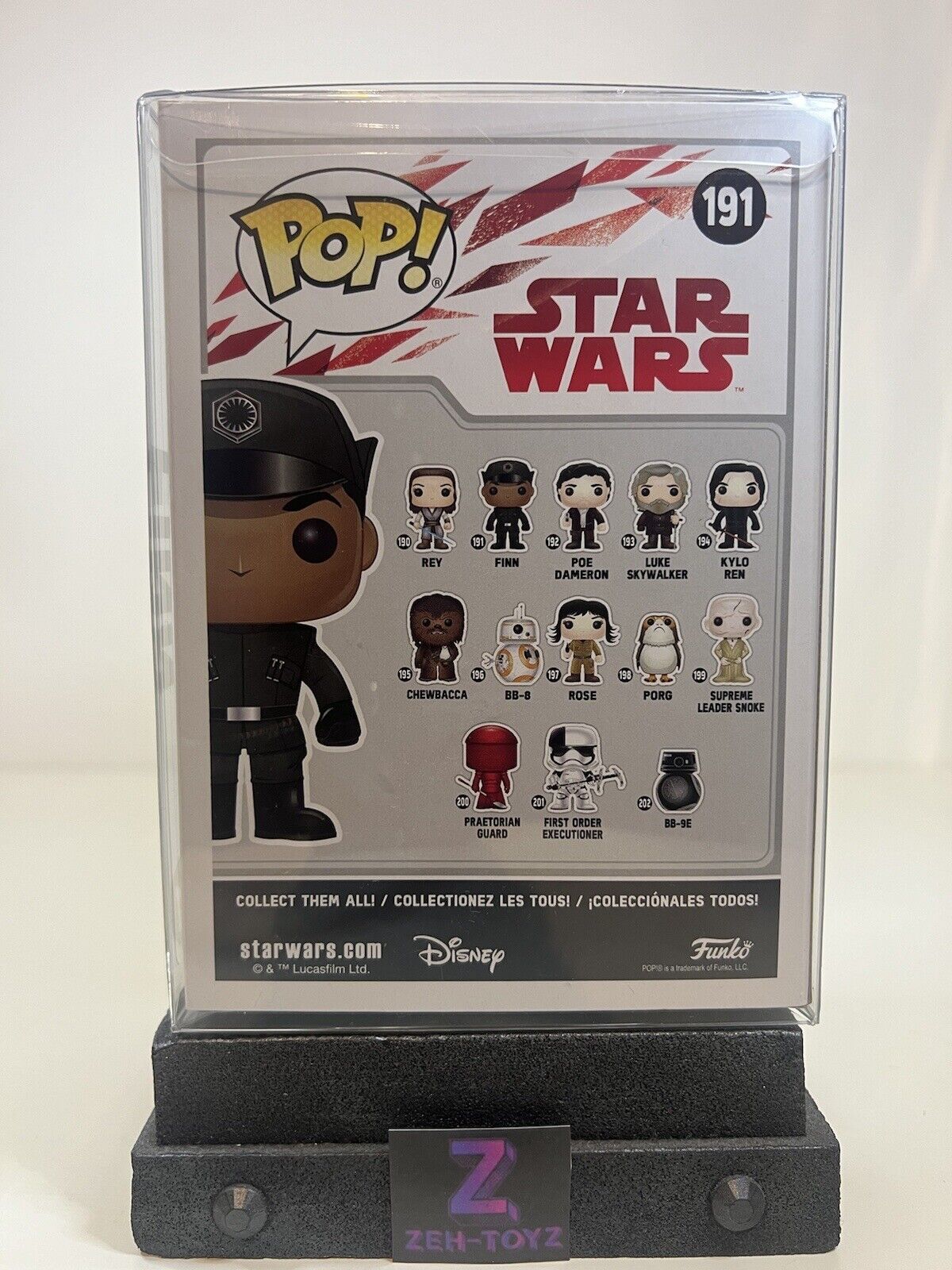 FUNKO POP! Movies Star Wars Finn #191