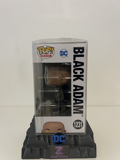 FUNKO POP! VINYL - DC - BLACK ADAM #1231 - GLOW IN THE DARK