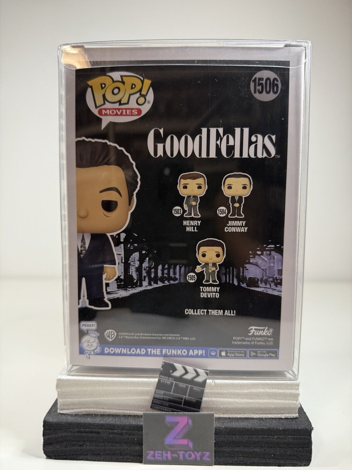 FUNKO POP! Movies Goodfellas Paulie Cicero #1506 Funko Exclusive