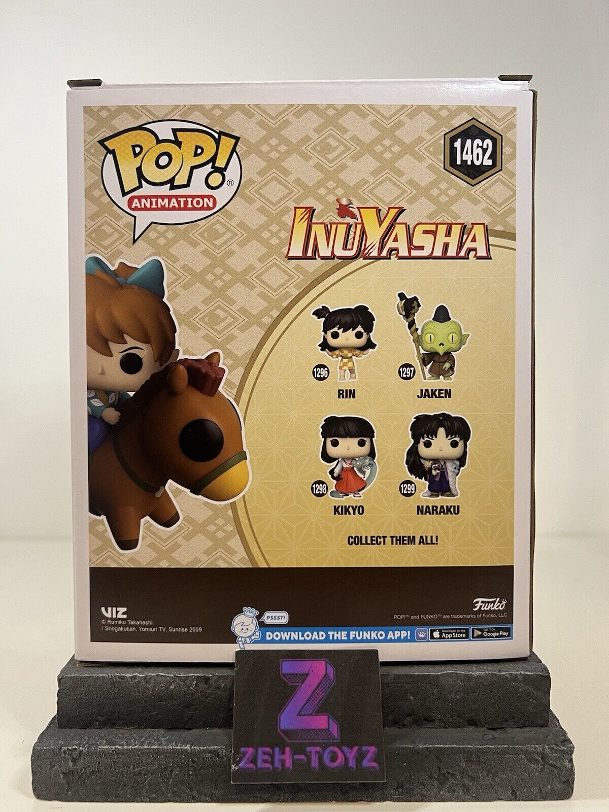 FUNKO POP! Anime InuYasha Shippo On Horse #1462 6” Pop! Convention Exclusive