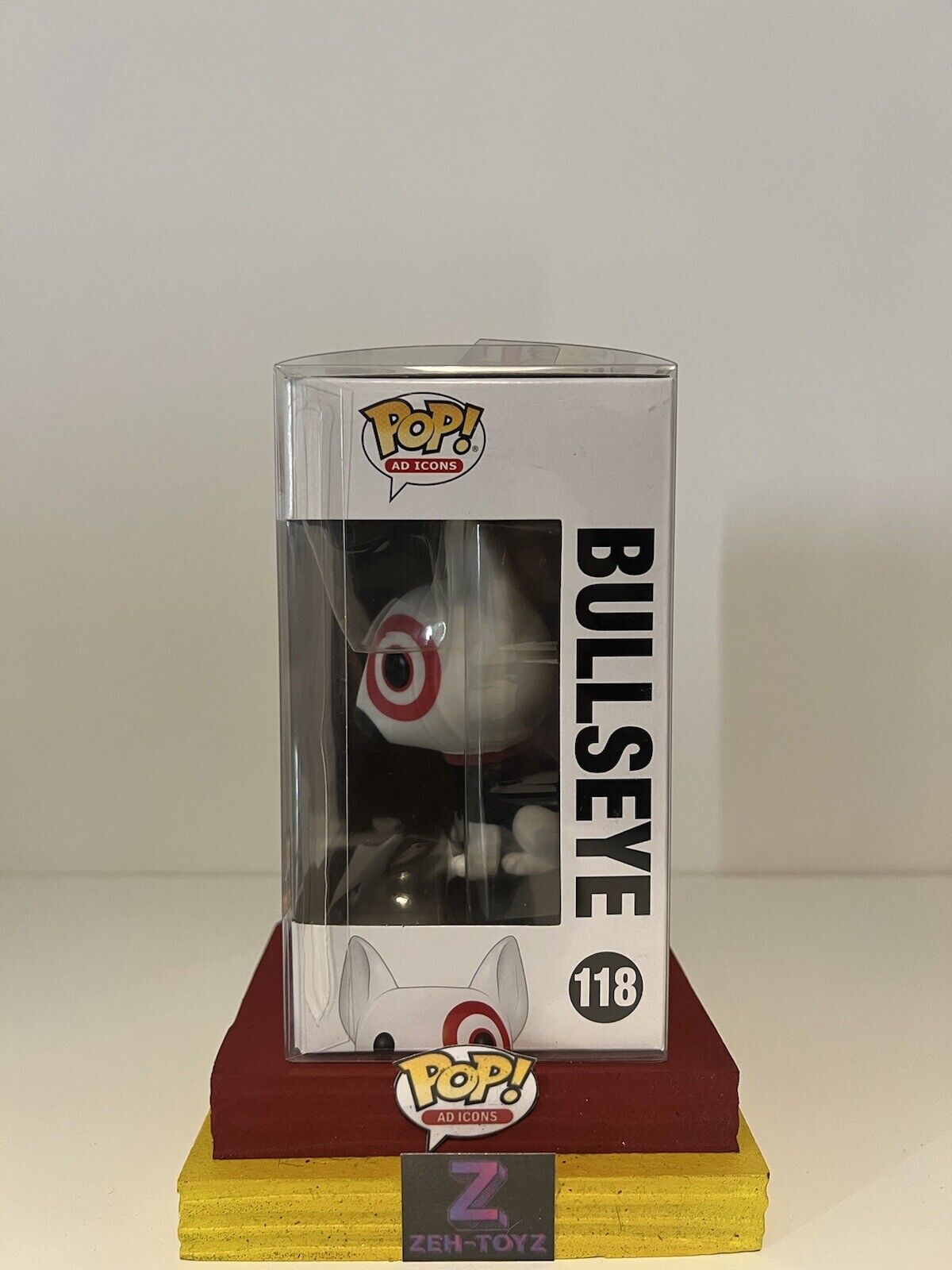 FUNKO POP Ad Icons Target Bullseye #118 Target Convention 2021