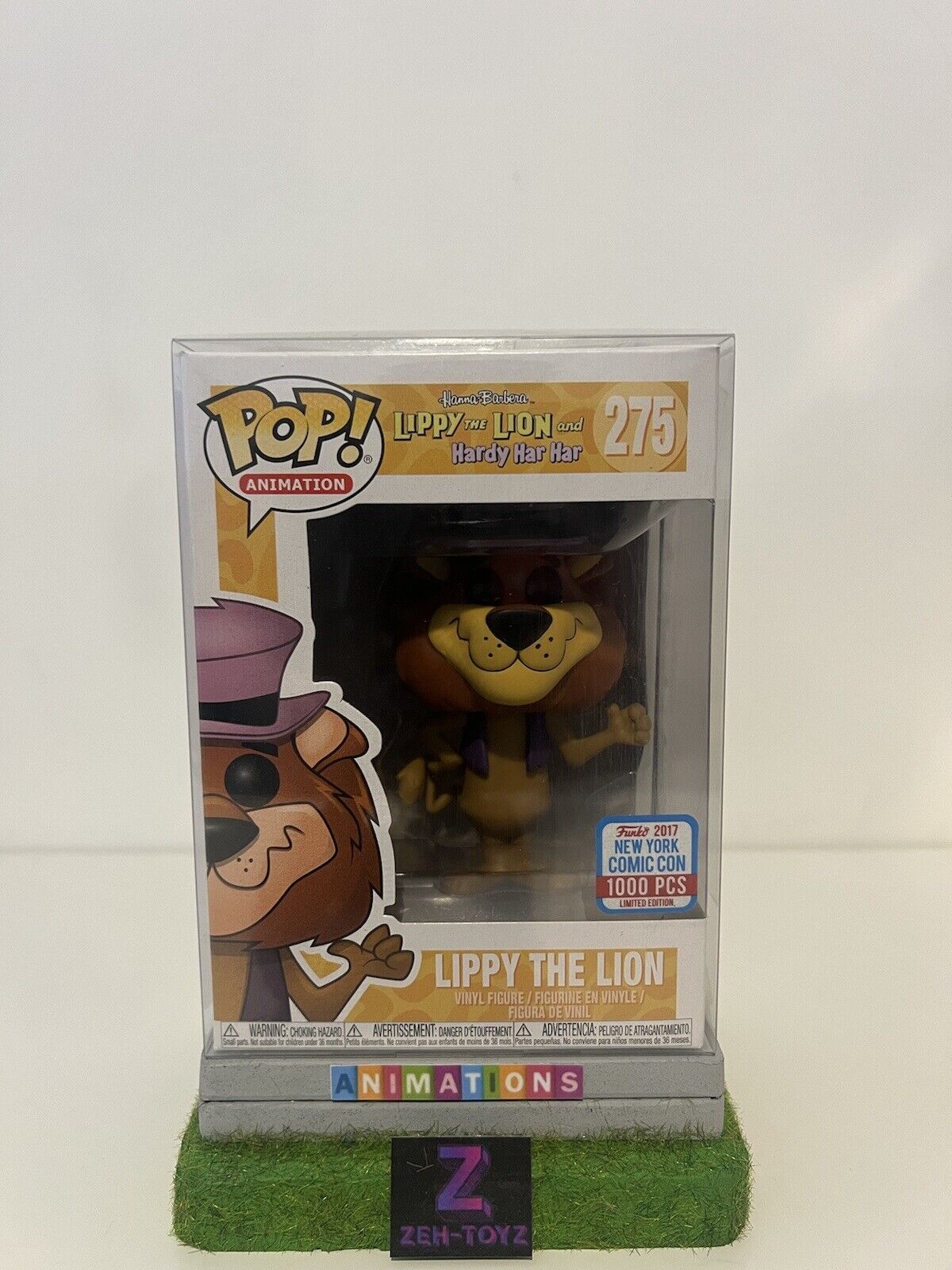 FUNKO POP! Animation Hana Barbera Lippy The Lion #275 1000pcs Limited Edition