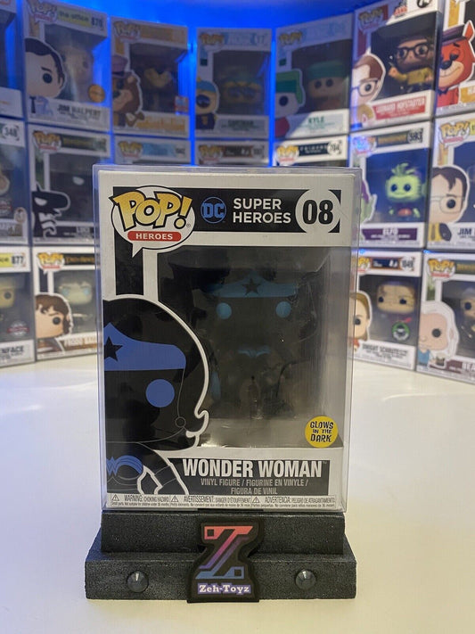 FUNKO POP! DC Universe  Super Heroes Wonder Woman #08 Glow In The Dark