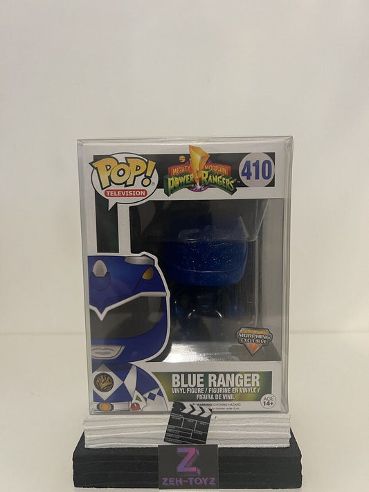 FUNKO POP! Television Power Rangers Blue Ranger #410 Morphing Exclusive