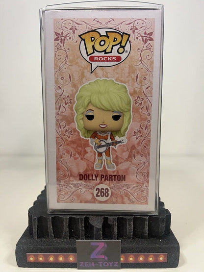 FUNKO POP! Music Pop Rocks Dolly Parton #268 Diamond Collection Special Edition