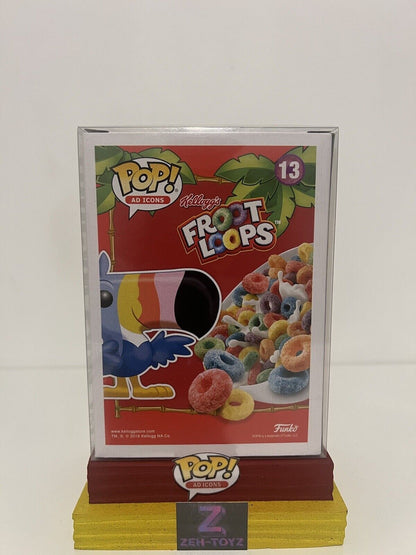 FUNKO POP! Ad Icons Froot Loops Toucan Sam #13 Metalic 1000pcs Limited Edition