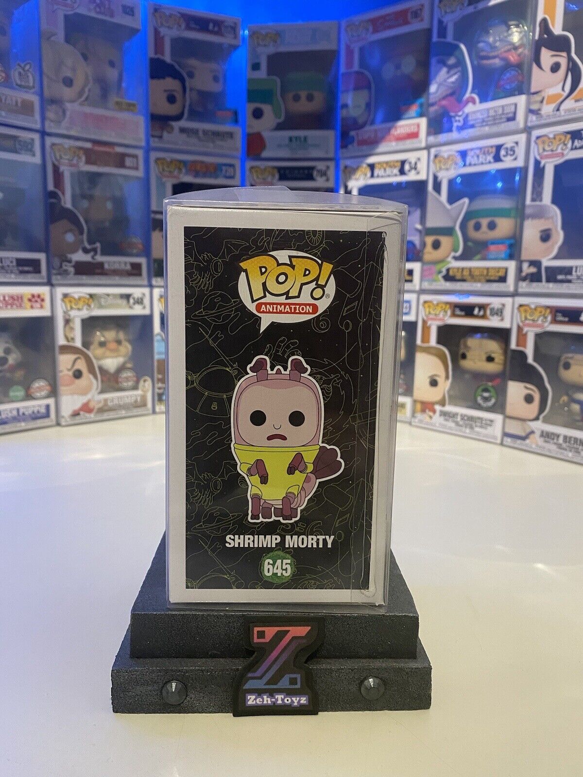 FUNKO POP! Animation Rick And Morty Shrimp Morty #645 2019 Fall Convention