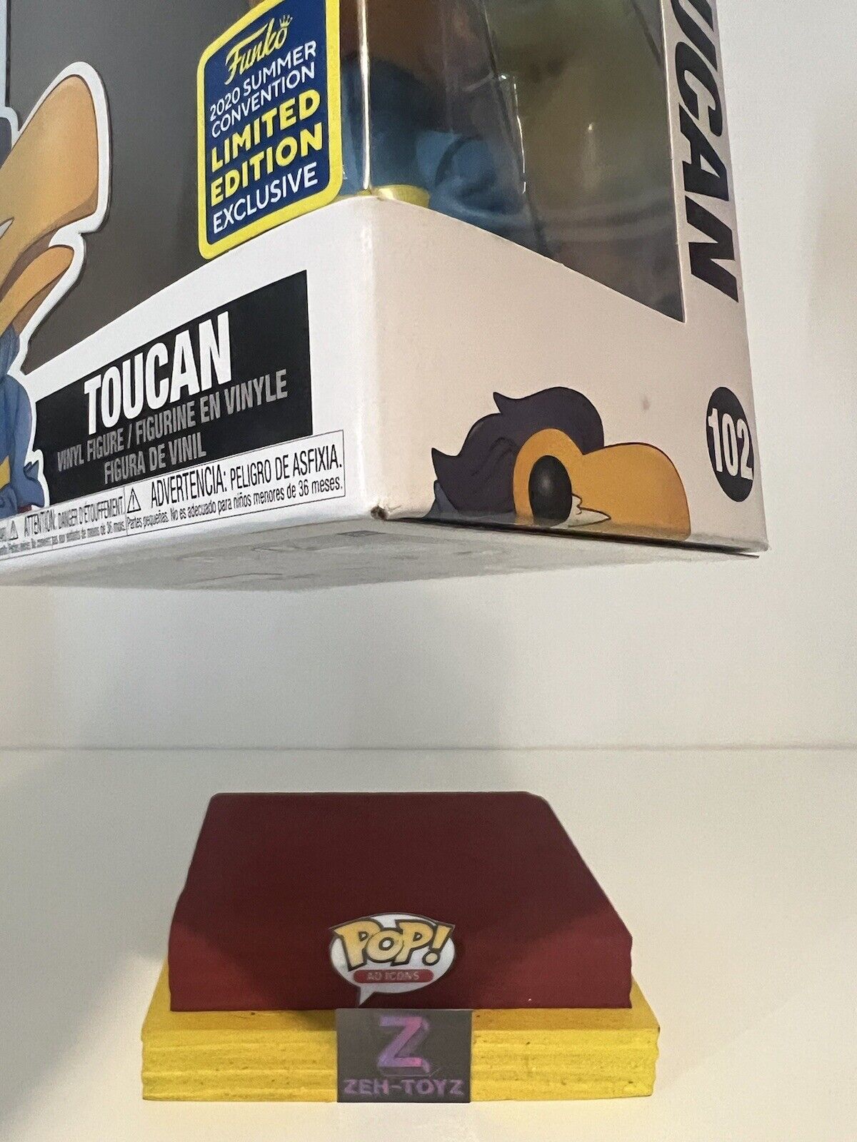 FUNKO POP! Ad Icons San-Diego Comic-Con Toucan Sam #102