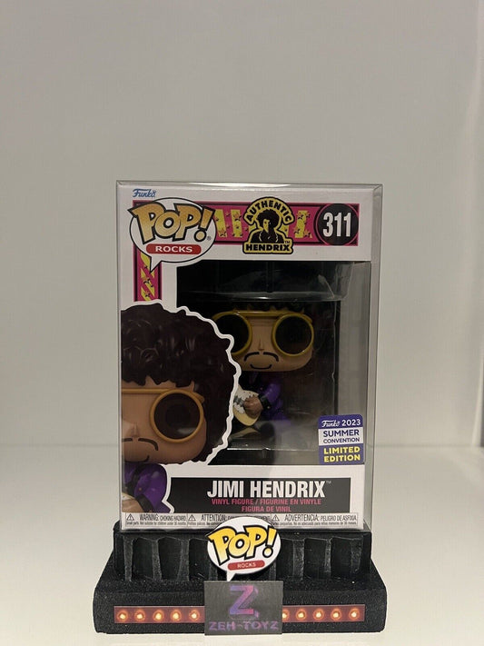 FUNKO POP! Music POP Rocks Jimi Hendrix #311 2023 Summer Convention