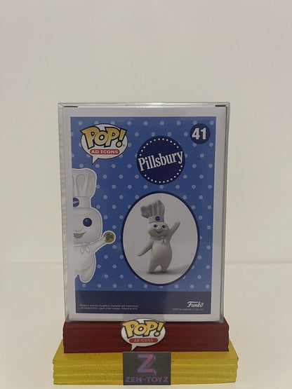 FUNKO POP! Ad Icons Pillsbury Doughboy With Shamrock #41 Convention Exclusive