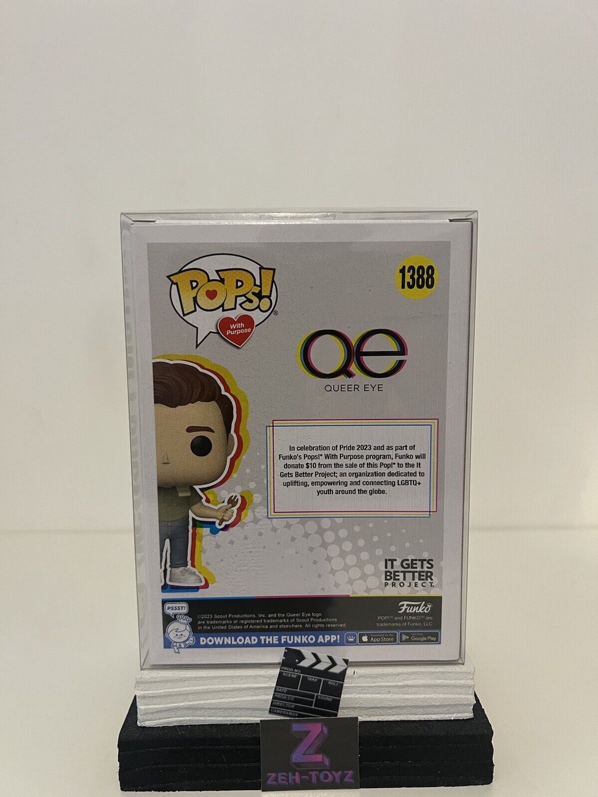 FUNKO POP! VINYL - QUEER EYE - ANTONI POROWSKI #1388 - FUNKO EXCLUSIVE