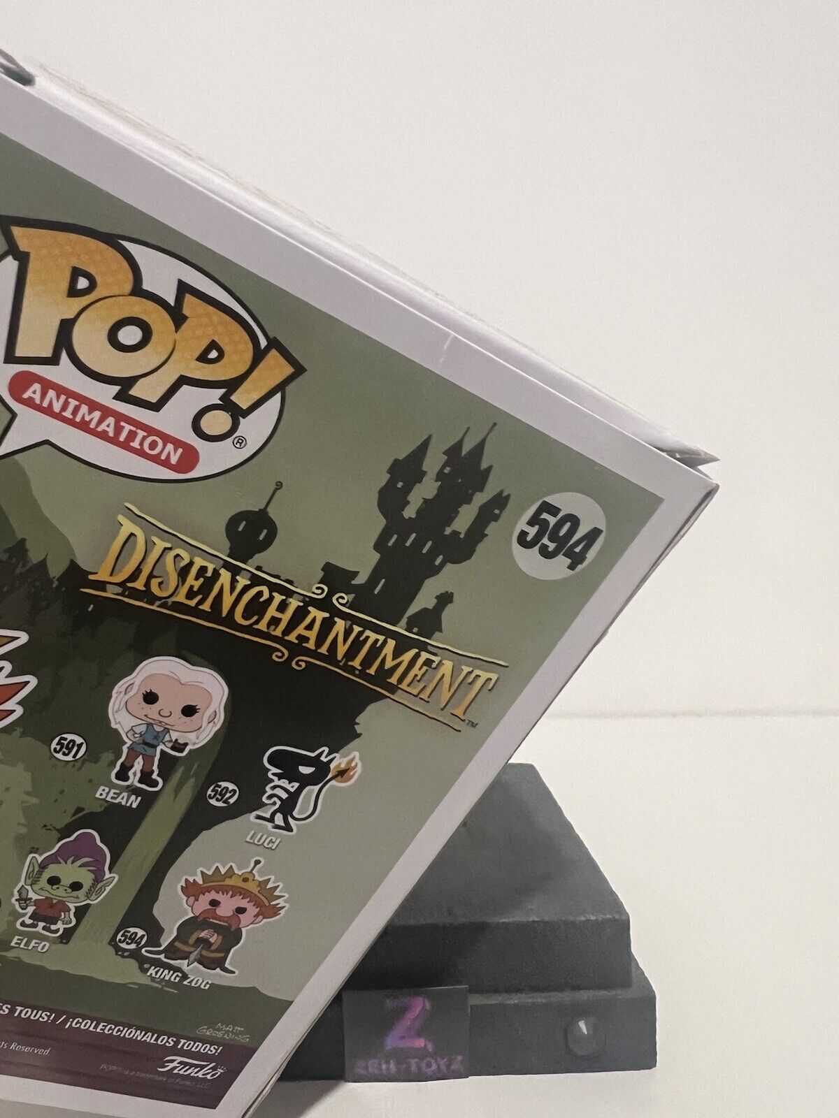 FUNKO POP! VINYL - DISENCHANTMENT - KING ZOGG #594 - ZT: 35