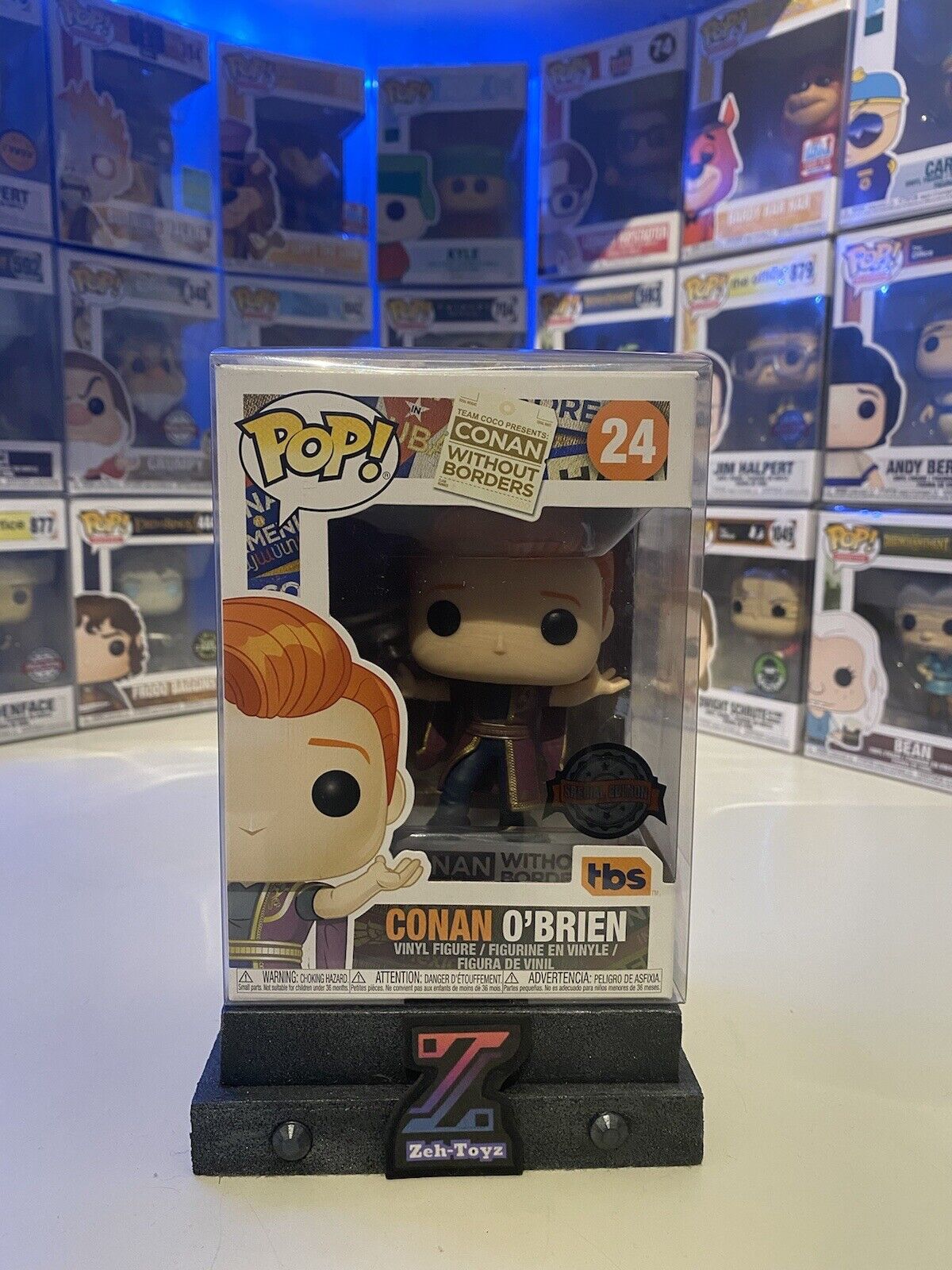 FUNKO POP! Television Conan Without Borders Conan O'Brien #24 Special Edition