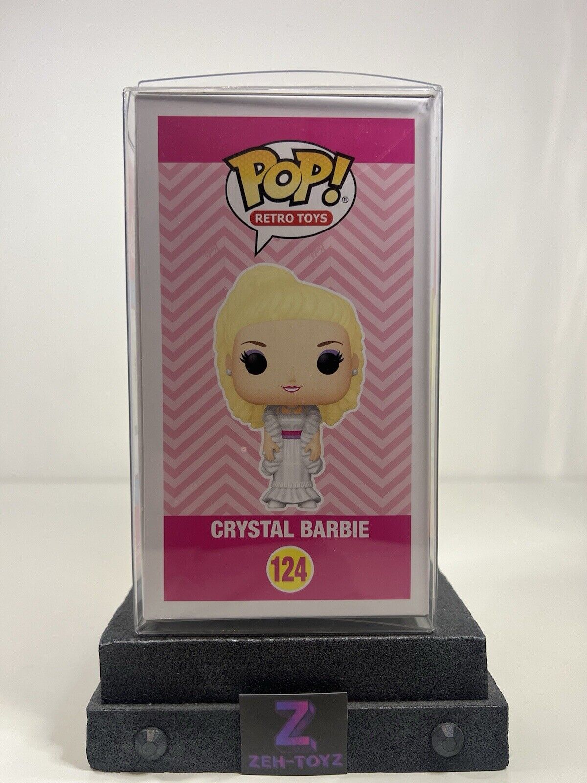 FUNKO POP! Retro Toys Barbie Doll Crystal Barbie #124