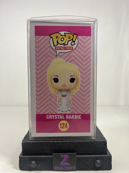 FUNKO POP! Retro Toys Barbie Doll Crystal Barbie #124