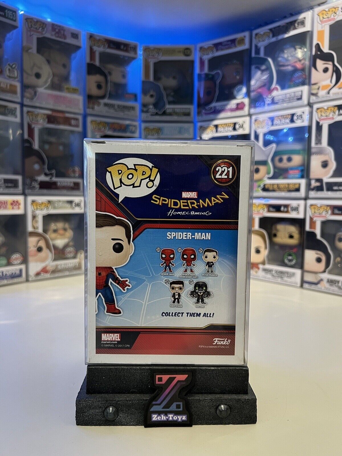 FUNKO POP! Marvel Studios Spider Man Homecoming #221 Exclusive