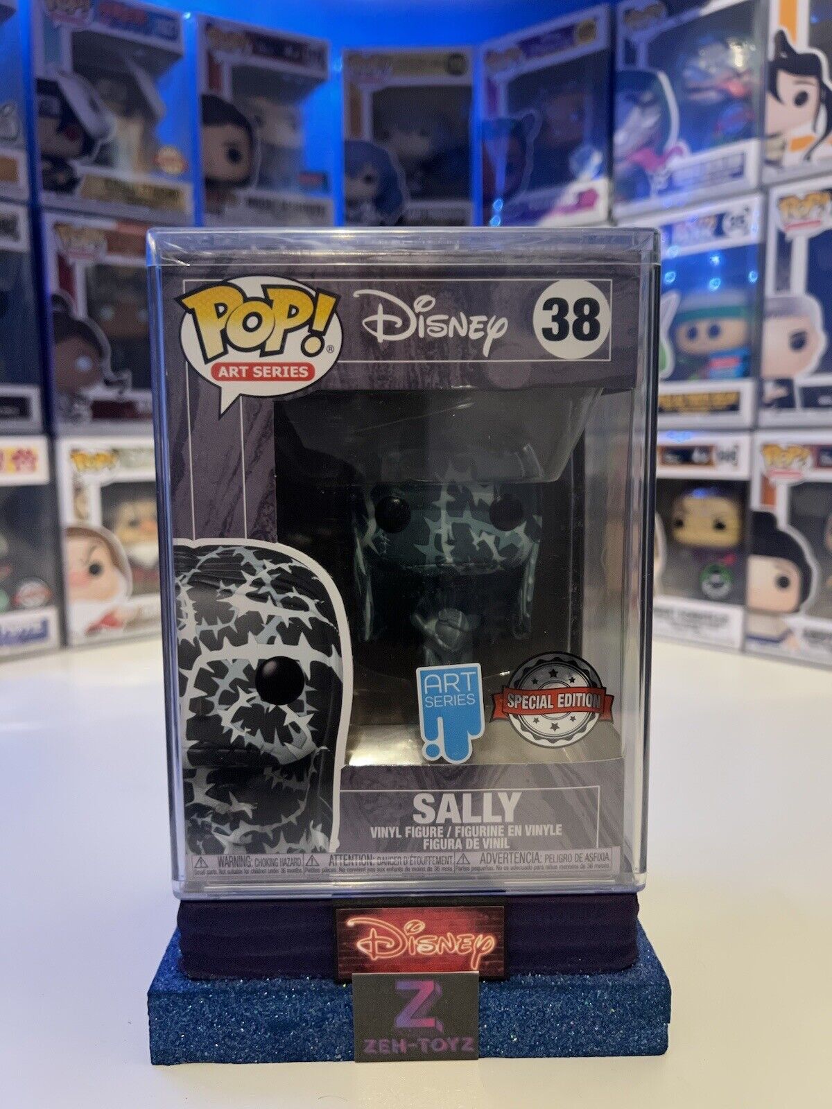 FUNKO POP! Disney Movies The Nightmare Before Christmas Sally #38 Art Series