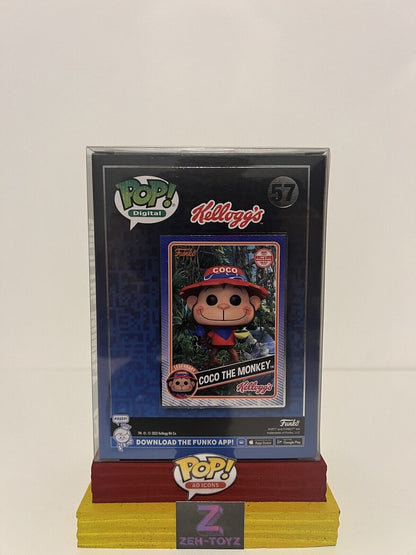 FUNKO POP! Digital Ad Icons Kelloggs Coco The Monkey #57 1640 Pcs Exclusive